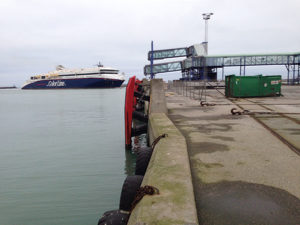 HIRTSHALS HAVN, ETABLERING AF BUNDSIKRING I FÆRGELEJE 1