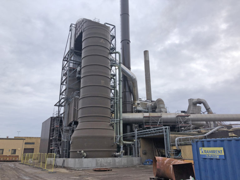 LECA DANMARK, FUNDAMENTER FOR RØGGASANLÆG