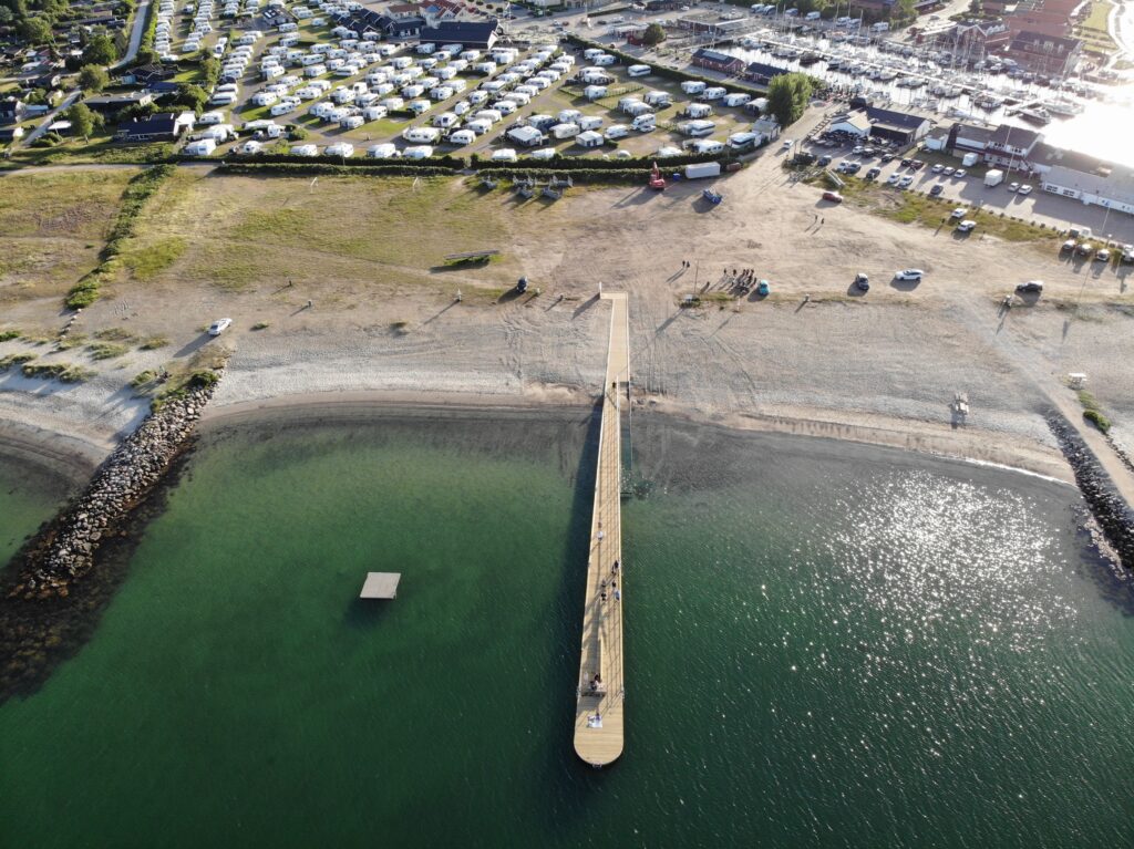 Juelsminde, Indvielse af badebro