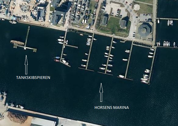 Renovering af tankskibspieren i Horsens