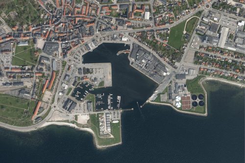 Luftfoto_Thisted Havn Luftfoto_Thisted Havn